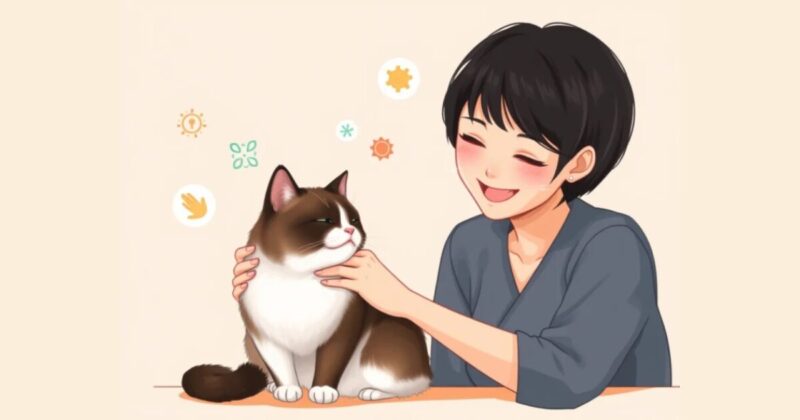 アレルギー対策を検討する女性